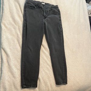 Good American good petite jeans in black size 15
